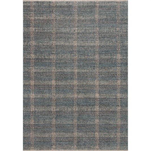 Goldans Ember Blue / Beige Area Rug
